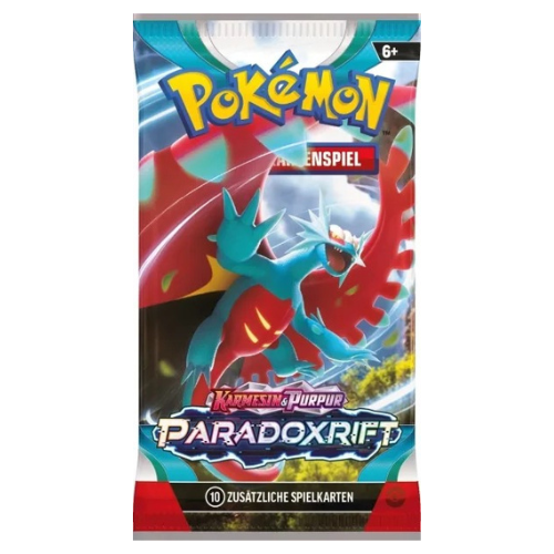 Pokemon-TCG-Paradoxrift-Paradox-Rift-Booster-Pack-Donnersichel-Karmesin-Purpur