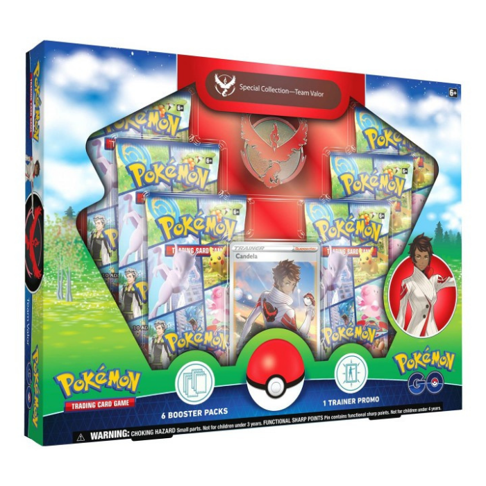 Pokémon TCG - Pokémon GO Special Collection Box Team Valor - Sprache: Englisch