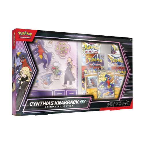 Pokémon - Cynthias Knakrack-ex Premium-Kollektion - Sprache: Deutsch