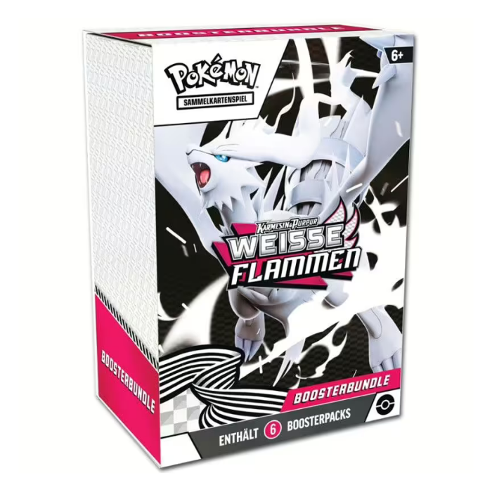 Pokémon - Karmesin & Purpur - Weisse Flammen Boosterbundle - Sprache: Deutsch