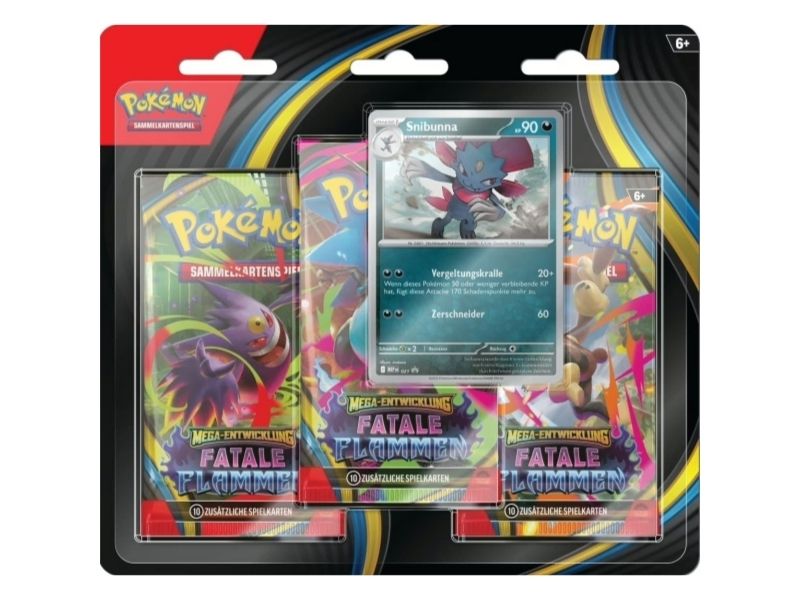 ME02 Fatale Flammen 3-Pack Blister