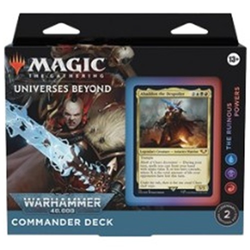 Magic the Gathering - Warhammer 40.000 - The Ruinous Powers Commander Deck - Sprache: Englisch
