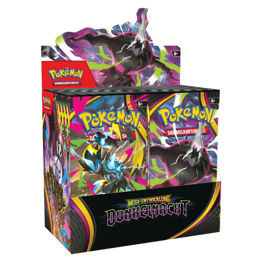 Pokémon - Mega-Entwicklung - Dunkelnacht Booster Display Box - Sprache: Deutsch