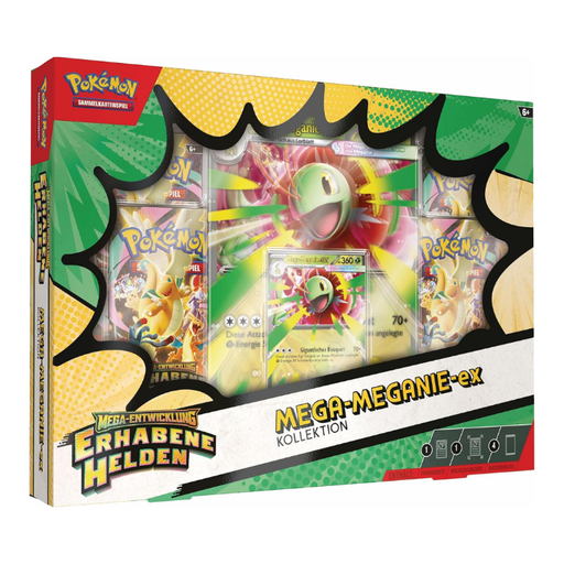 Pokémon - Erhabene Helden Mega-Meganie-ex Kollektion Box - Sprache: Deutsch