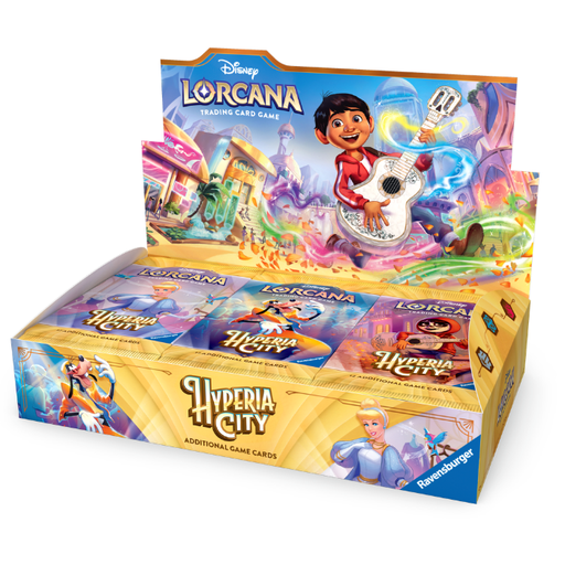Disney Lorcana - Hyperia City Booster Display Box - Sprache: Englisch